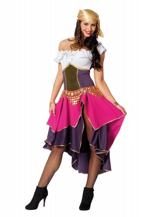 Zigeunerin Jurk, Kleding | Dames, Carnavalskleding en Feestkleding, Nieuw, Verzenden