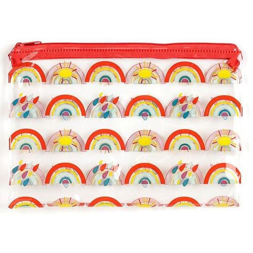 Transparante toilettas - Regenbogen - 20x15cm NIEUW, Sieraden, Tassen en Uiterlijk, Toilettassen, Overige kleuren, Nieuw, Ophalen of Verzenden