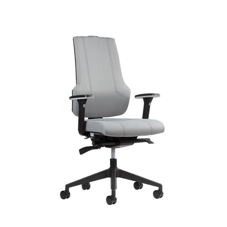 SupBureaustoel Comfy-Alpha PG30 grijs EN-1335 160,00 korting, Huis en Inrichting, Bureaustoelen, Bureaustoel, Grijs, Nieuw, Ergonomisch
