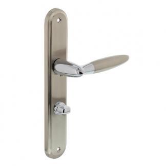Deurbeslag | Deurklink met wc-sluitingschild | Intersteel |, Doe-het-zelf en Verbouw, Hang- en Sluitwerk, Nieuw, Verzenden