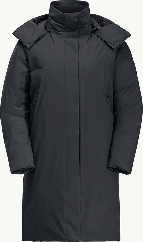 Jack Wolfskin LUISENPLATZ COAT W Dames Outdoorjas - phantom, Kleding | Dames, Jassen | Winter, Nieuw, Verzenden
