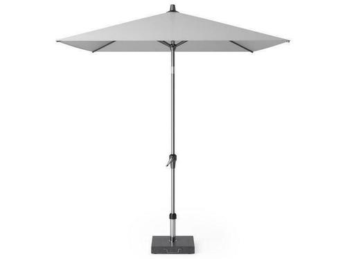 Platinum parasol Riva 2,5 x 2,0 mtr. Licht grijs, Tuin en Terras, Parasols, Nieuw