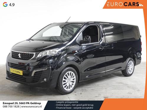 Peugeot Expert 2.0 BlueHDI 180 Long Premium Dubbele Cabine, Auto's, Bestelauto's, Lease, Automaat, Financial lease, Diesel, Zwart