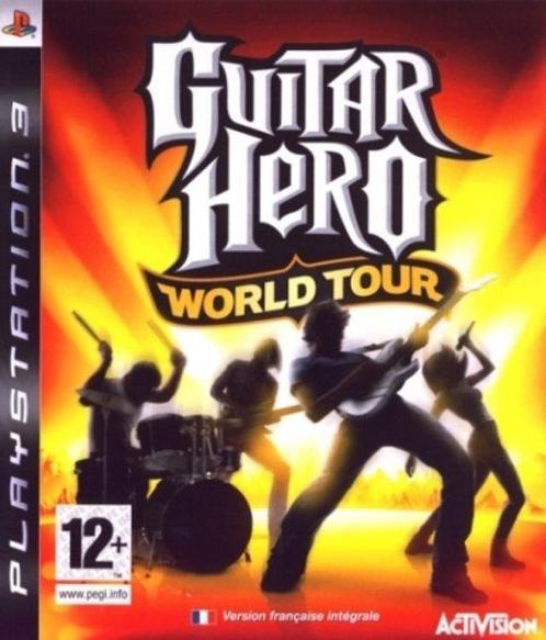 Guitar Hero: World Tour PS3 Garantie & morgen in huis!, Spelcomputers en Games, Games | Sony PlayStation 3, 1 speler, Zo goed als nieuw