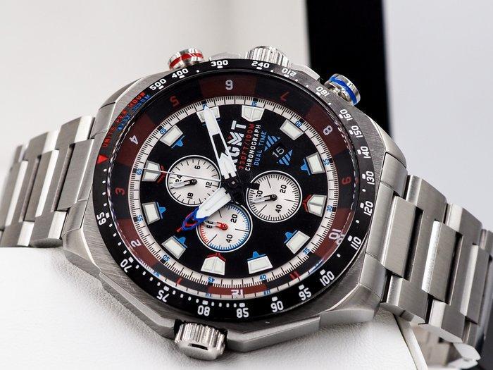 RGMT - Zonder Minimumprijs - BRAND NEW * Dual Time * EXTRA, Sieraden, Tassen en Uiterlijk, Horloges | Heren