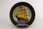 Keramis Boch - Vittorio Bonuzzi - Kom - Faience - Zeilboot