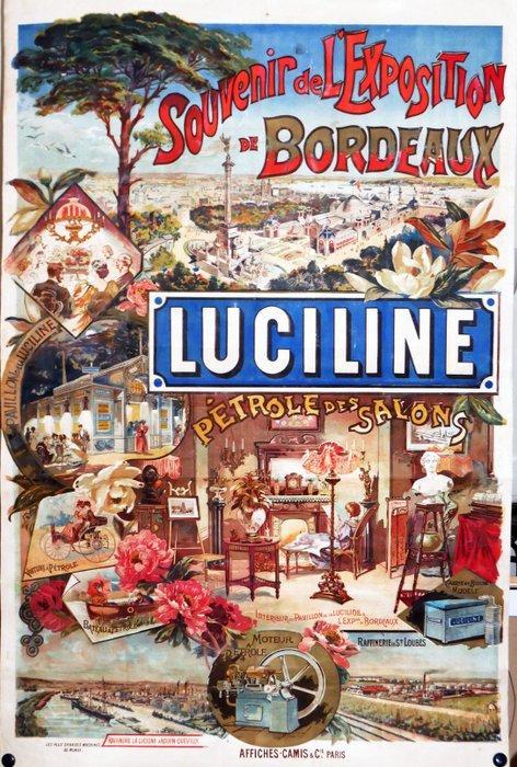 Anonymous - Luciline, pétrôle des salons / Souvenir de, Antiek en Kunst, Kunst | Tekeningen en Foto's