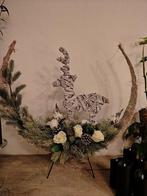 Rendier Willow Whitewash 25x43 cm op pin, Hobby en Vrije tijd, Knutselen, Ophalen of Verzenden, Nieuw