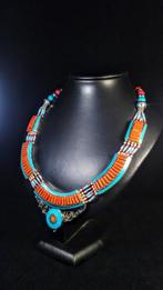 Vintage Berber ketting Sieraad - Hoogte: 45 cm - Breedte: 3, Antiek en Kunst