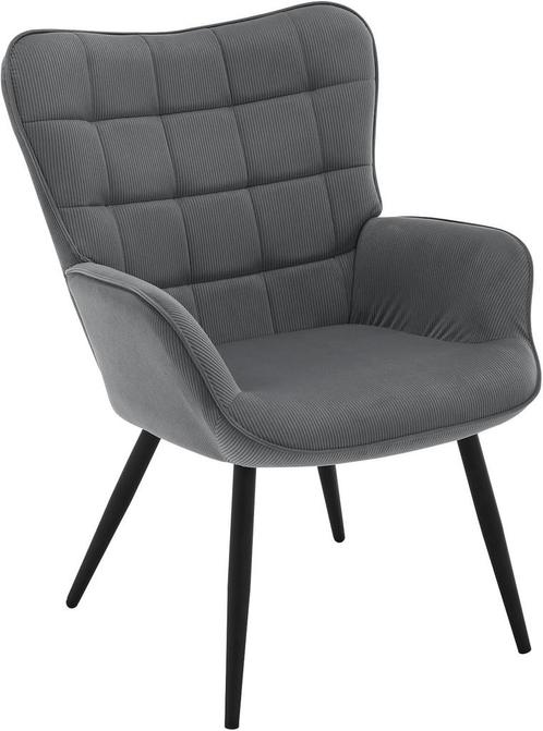 WOLTU Fauteuil - Relaxstoel - Loungestoel - Donkergrijs, Huis en Inrichting, Overige Huis en Inrichting, Nieuw, Verzenden