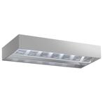 GGM Gastro | Inductie plafond afzuigkap - 4000mm - met |, Onderbouw afzuigkap, Verzenden, Inbouw, Motor