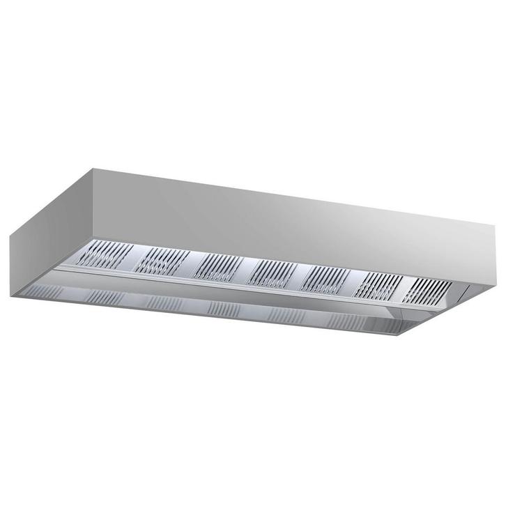 GGM Gastro | Inductie plafond afzuigkap - 4000mm - met |, Witgoed en Apparatuur, Afzuigkappen, Inbouw, 800 m³ per uur of meer