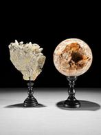 GEEN MINIMUMPRIJS - Prachtige combinatie van pyriet en