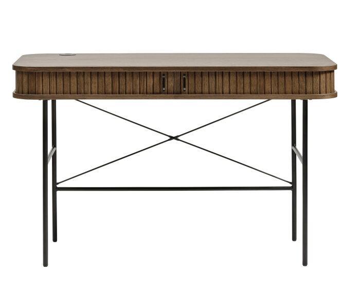 Bureau Nola 120x60 cm - Bruin | Meubelplaats, Huis en Inrichting, Bureaus, Nieuw, Ophalen of Verzenden
