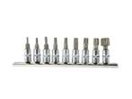 Torxdoppen Set - T10 Tot T60 -  9 Delig - Torxdop - 1/4 -, Ophalen of Verzenden, Nieuw