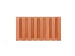 Schutting hardhout geschaafd, 17-planks, 90 x 180 cm, Doe-het-zelf en Verbouw, Hout en Planken, Nieuw