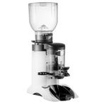 GGM Gastro | Koffiemolen - 2kg - 63dB - Met doseerder - Wit, Witgoed en Apparatuur, Koffiezetapparaten, Verzenden, Nieuw