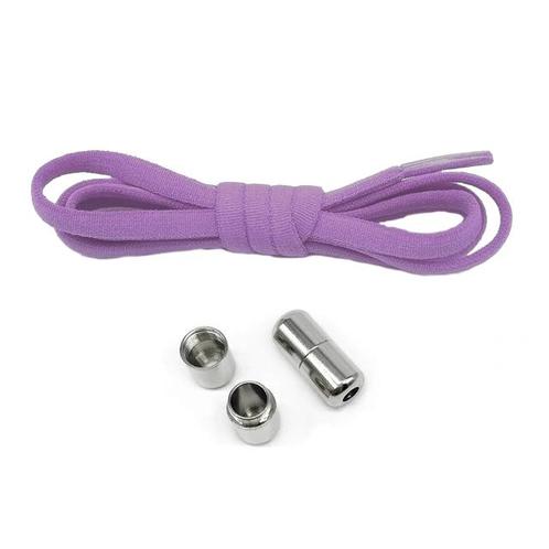 Elastische schoenveters - metalen sluiting - paars, Doe-het-zelf en Verbouw, Overige Doe-het-zelf en Verbouw, Nieuw, Ophalen of Verzenden