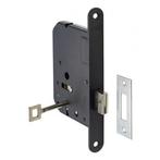 Deurbeslag | Kastslot | Starx | 56 mm (Klavier, Zwart), Doe-het-zelf en Verbouw, Verzenden, Nieuw