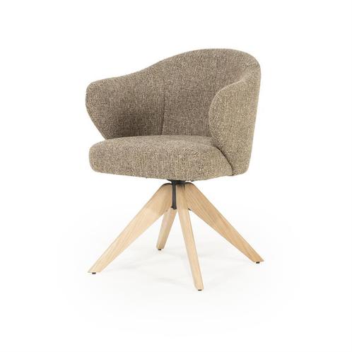 Stoel Connor naturel - bruin Donna, Huis en Inrichting, Stoelen, Nieuw, Ophalen of Verzenden