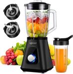 2dekans | Safecourt Kitchen Blender - Krachtige 1200 Watt, Ophalen of Verzenden