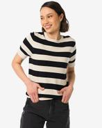 HEMA Dames top Fally zwart/wit, Verzenden, Nieuw