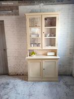 Vintage kast antieke werkbank oude tafel stoel emaille etc, Antiek en Kunst