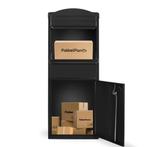 PakketPanda Multi Frontbox - XXXL Pakketbrievenbus met, Tuin en Terras, Brievenbussen, Verzenden, Nieuw, Rvs