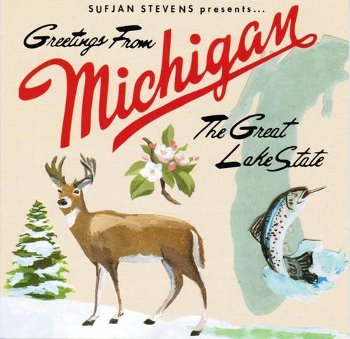 cd - Sufjan Stevens - Greetings From Michigan The Great L..., Cd's en Dvd's, Cd's | Overige Cd's, Zo goed als nieuw, Verzenden