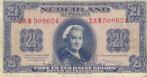 Bankbiljet 2,5 gulden 1945 Wilhelmina II Zeer Fraai, Verzenden
