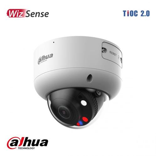 Dahua 4MP TiOC2.0 Vari-focal Dome WizSense Camera 2.7-13.5mm, Doe-het-zelf en Verbouw, Alarmsystemen, Verzenden