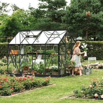 Tuinkas compleet met accessoires | Zwart, wit of groengrijs beschikbaar voor biedingen