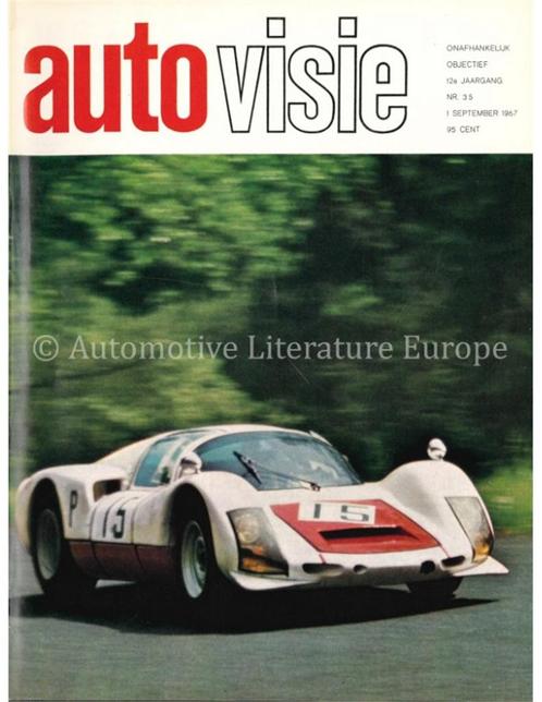 1967 AUTOVISIE MAGAZINE 35 NEDERLANDS, Boeken, Auto's | Folders en Tijdschriften
