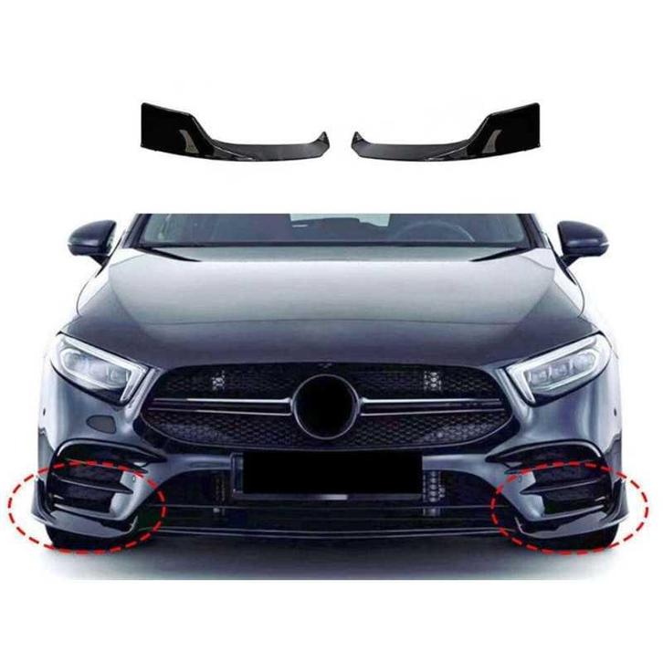 Frontsplitter voor mercedes w177 glanzend zwart, Auto-onderdelen, Carrosserie en Plaatwerk, Nieuw