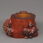 Hibachi - Hout, Koper - Japan - Taish periode (1912-1926)