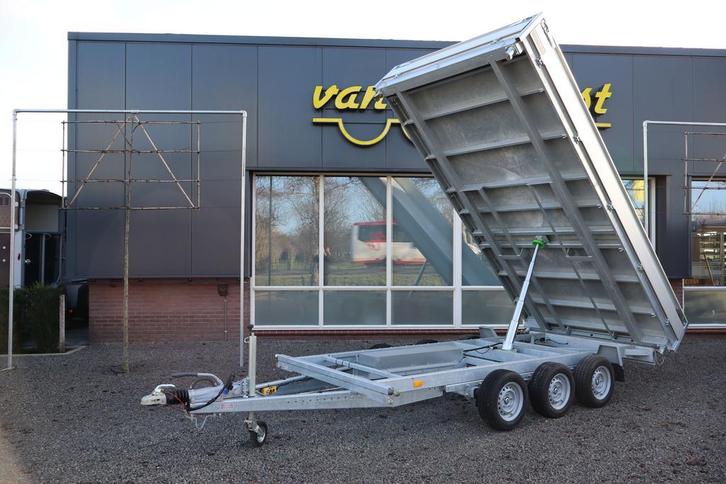 Henra 3-ASSER 3 zijdige kipper op voorraad tridem *NIEUW*, Zakelijke goederen, Machines en Bouw | Kranen en Graafmachines, Overige typen