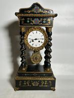 Portico klok - Brons, Hout - 1850-1900, Antiek en Kunst, Antiek | Klokken