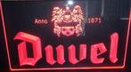 Duvel neon bord lamp LED verlichting reclame lichtbak XL *40, Verzenden, Nieuw
