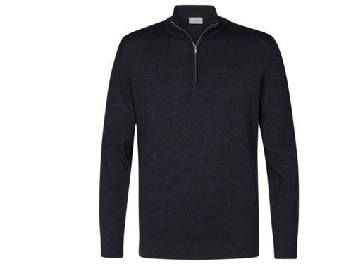 Profuomo Half Zip Pullover – Navy – Maat S – 100% Katoen –, Huis en Inrichting, Woonaccessoires | Overige, Nieuw, Verzenden