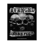 Avenged Sevenfold Skulls patch officiële merchandise, Nieuw, Overige typen, Ophalen of Verzenden