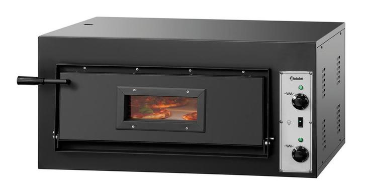 Bartscher Pizza Oven | Elektrisch | CT 100 | Zwart | 1x4 Ø30, Zakelijke goederen, Horeca | Keukenapparatuur, Nieuw in verpakking