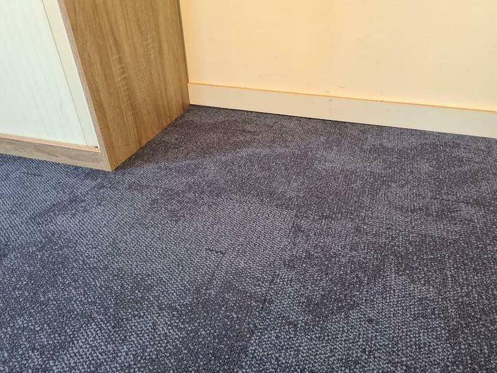 Tapijttegels Blauw  | Fabrieksuitverkoop | Vanaf €1,50, Huis en Inrichting, Stoffering | Vloerbedekking, Blauw, 25 tot 50 m², Gebruikt