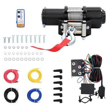 vidaXL Lier elektrisch 12 V 4.500 lbs 2.040 kg met beschikbaar voor biedingen
