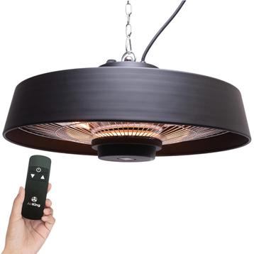 Terrasverwarmer hangend – 2000W – Krachtige infraroodlamp – beschikbaar voor biedingen