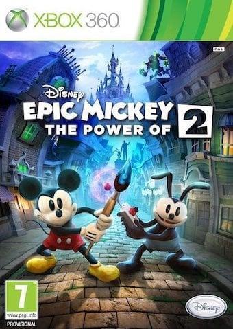 Disney Epic Mickey 2 the Power of Two (Xbox 360 Games), Spelcomputers en Games, Games | Xbox 360, Zo goed als nieuw, Ophalen of Verzenden