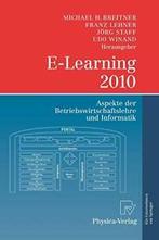 E-Learning 2010: Aspekte Der Betriebswirtschaft. Breitner,, Breitner, Michael H., Zo goed als nieuw, Verzenden