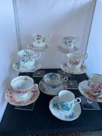 Royal Albert - Kop en schotel (8) - Brigadoon, Moss Rose, Antiek en Kunst