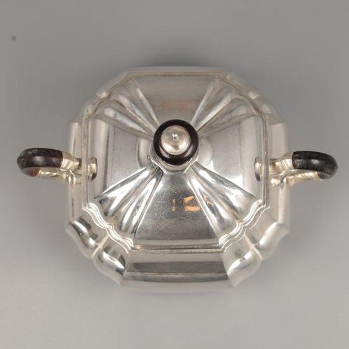 Koch & Bergfeld - Suikerpot - .800 zilver - goudgeplateerde, Antiek en Kunst, Antiek | Goud en Zilver