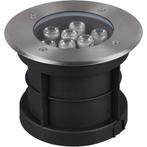 LED Grondspot - Trion Baliyi - Inbouw Rond - 9W - Waterdicht, Ophalen of Verzenden, Nieuw, Vloerspot of Grondspot, Led