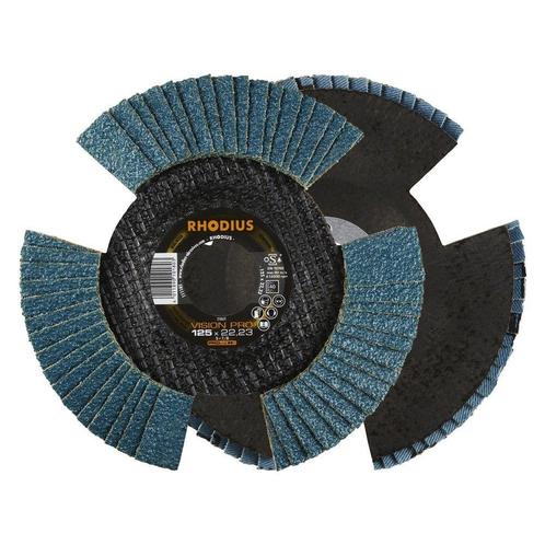 Lamellenschijf K80 V conisch vision pro 125 x 22,23mm,, Doe-het-zelf en Verbouw, Gereedschap | Schuurmachines, Nieuw, Verzenden